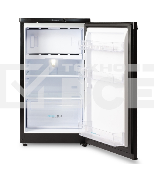 Холодильник Бирюса B408 черный однокамерный 88/27л морозилка сверху