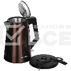 Чайник электрический Redmond KM-244, коричневый, фото3