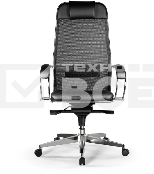 Кресло Метта Comfort S Infinity Easy Clean сет./экокожа с подголов. крестов. металл хром (комплект 1 шт)