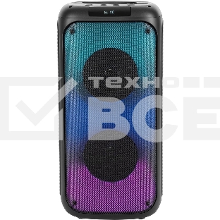 Минисистема Hyundai H-MC1231 черный 40Вт FM USB BT micro SD