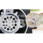 Мясорубка электрическая Bosch MFWS640B черный, 2100 Вт, 3.5 кг/мин, реверс, насадки - 9, фото6