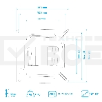 Кронштейн Arm media LCD-01 черный, 15-32
