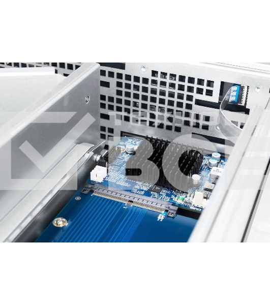 Компьютерный корпус InWin IW-RJ424-04 550W(RD)/JBOD PDB/FAN/BP/Expander board*2/30