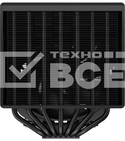 Кулер для процессора DEEPCOOL Assassin 4S черный, 140 мм, алюминий/медь, 1800 об/мин, 29.3 дБ, 4 pin, 250 Вт, 164 мм