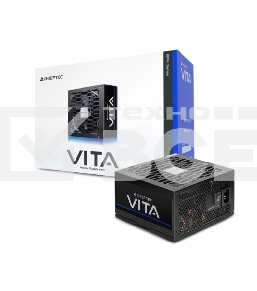 Блок питания Chieftec Vita BPX-750S, 750Вт, 80 PLUS Bronze, 120мм, черный