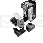 Кофемашина автоматическая DeLonghi ECAM610.74.MB черный/серебристый, исп. кофе - зерновой/молотый, 2.2 л, 1450 Вт, 19 Бар., фото3