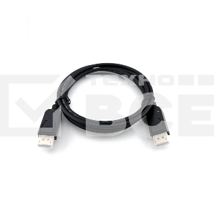 Кабель V1.2 ver1.2 DisplayPort (m) DisplayPort (m) 2м черный