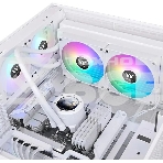 Система водяного охлаждения Thermaltake TH280 V2 Ultra EX Snow ARGB Soc-AM5/AM4/1151/1200/1700 белый 4-pin 30.7dB Al+Cu LCD Ret (CL-W427-PL14SW-A), фото3