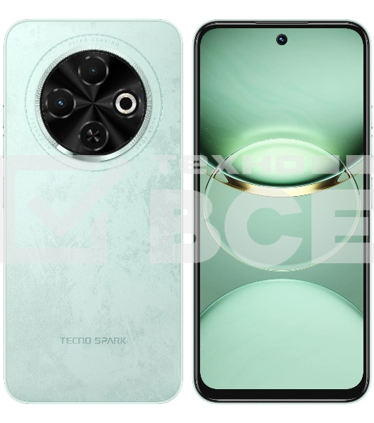 Смартфон Tecno SPARK 30c, 6/128Gb, мятный