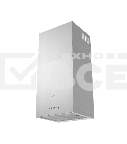 Вытяжка кухонная декоративная LEX Mono 400 нержавеющая сталь, управление кнопочное (1 мотор)
