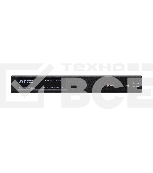 Автономный декодер  AMX NMX-DEC-N2222A JPEG2000 SVSI со сверхнизкой задержкой для разъемов 1080p / 60 Гц, RJ45 (с PoE)