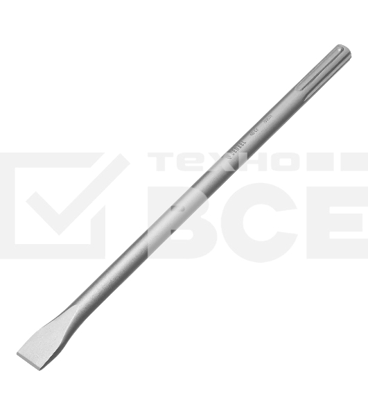 Зубило Denzel плоское, 18 х 25 х 400 мм, 40Cr, SDS MAX