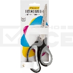 Ножницы Silwerhof Mode универсальные 190мм ручки с резиновой вставкой черный, фото 1