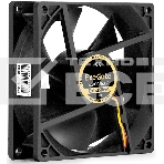 Вентилятор 12В DC ExeGate ExtraSilent ES09225S3P (92x92x25 мм, Sleeve bearing (подшипник скольжения), 3pin, 2000RPM, 25dBA), фото 1