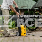 Моечная машина высокого давления Denzel R-170D, 1800 Вт, 170 бар, 380 л/ч, с барабаном, фото2