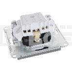 Механизм розетки 1-м СП AtlasDesign с заземл. защ. шторки 16А мокко SchE ATN000645, фото3