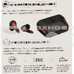Гарнитура проводная с микрофоном A4Tech Bloody M70 черный/красный вкладыши BT в ушной раковине (M70 BLACK+ RED), фото2
