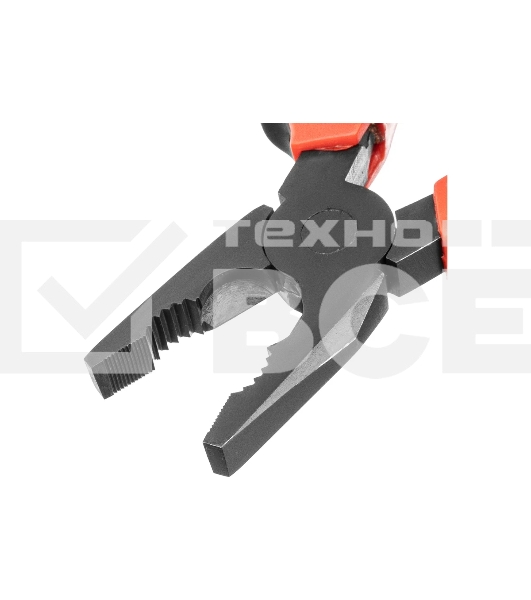 Плоскогубцы Matrix черный Nickel 200 мм, комбинированные, двухкомпонентные рукоятки