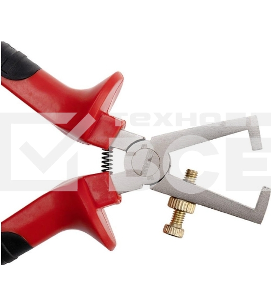 Плоскогубцы для зачистки проводов Rexant 12-4646 160 мм, никелированные, двухкомпонентные рукоятки