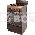 Плита газовая Gefest ПГ 5100 0018 коричневый, конфорок 4 шт, духовка 52 л, 50 см x 85 см x 58.5 см, фото5