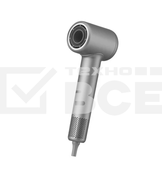 Фен Deerma DEM-CF51W темно-серый, 1400 Вт, компактный, ионизация