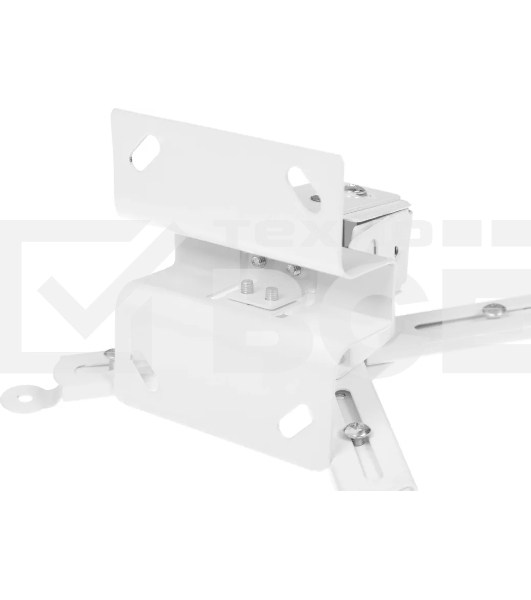 Кронштейн для проектора Buro PR07-W белый макс.12кг потолочный поворот и наклон