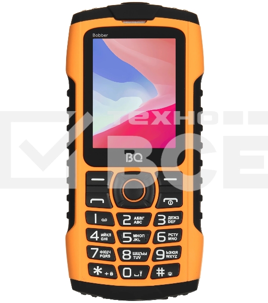 Мобильный телефон BQ 2439 Bobber оранжевый