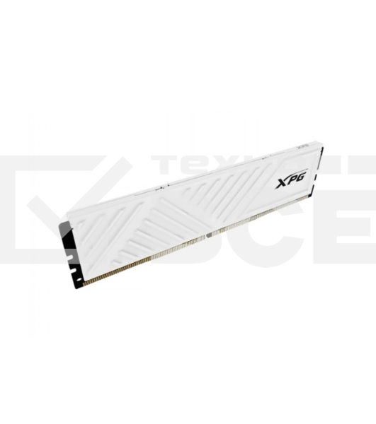 Оперативная память XPG Gammix D35, DDR4, 32GB, 3200MHz, CL16, UDIMM, с радиатором, белый