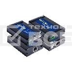 Удлинитель USB Infobit [iTrans USB2-TR80], до 80 м, с блоком питания 12В 1А 12Вт. Поддерживает RS232., фото 1