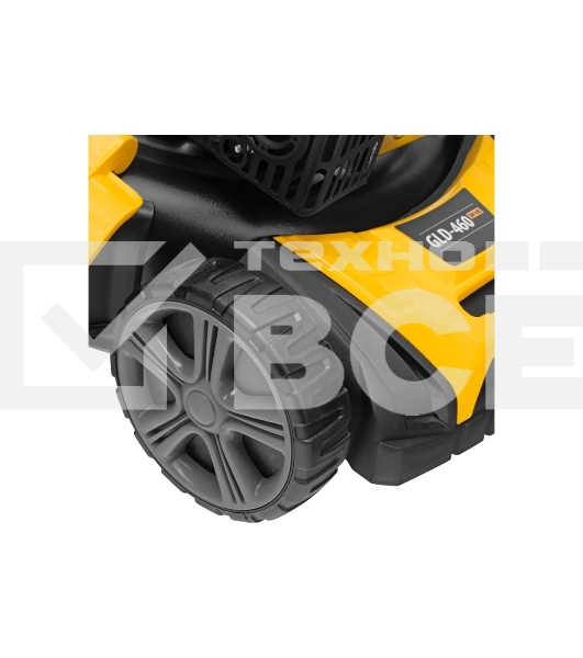 Газонокосилка бензиновая GLD-460SP-VE, 146 см3, шир. 46см, привод, вариатор, эл.старт, 60 л Denzel