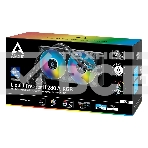 Жидкостная система охлаждения Arctic Liquid Freezer II-280 черный, 140 мм, алюминий/медь, 2000 об/мин, 22.5 дБ, 4 pin, 300 Вт, фото5