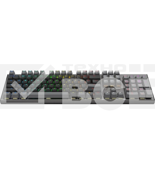 Клавиатура A4Tech Fstyler FS100 Neon проводная, USB, черный