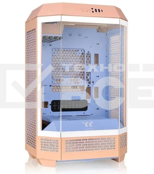 Корпус Thermaltake The Tower 300 розовый без БП miniITX 8x120mm 6x140mm 2xUSB3.0 audio bott PSU