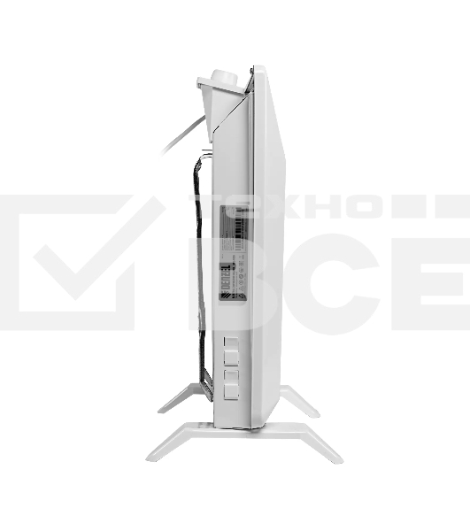 Конвектор Denzel XCE-1000 белый, 1000 Вт, 15 м2, термостат