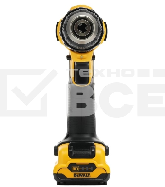 Дрель-шуруповерт DeWalt DCD710D2-QW, Аккумуляторная, 10.8В, 2 АКБ, Кейс