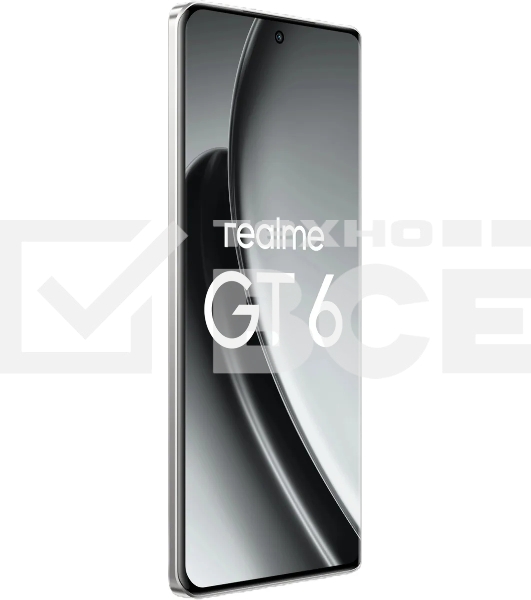 Смартфон Realme GT6 5G, 12/256Gb, серебристый