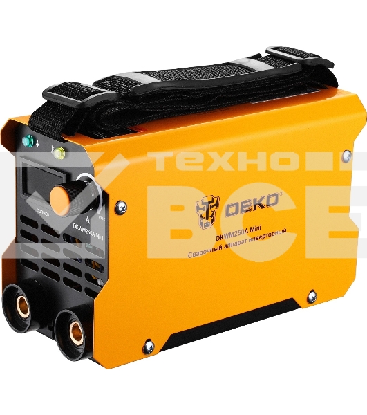 Сварочный аппарат Deko DKWM250A Mini инвертор ММА 4.2кВт