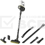 Пылесос вертикальный/ручной Karcher VC 4 черный/белый, питание от аккумулятора, 140 Вт, уборка сухая, пылесборник 0.65 л, работа от АКБ max - 30 мин, фото2