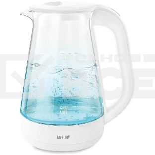 Чайник MYSTERY MEK-1652 2000 Вт, 1.7 л, белый