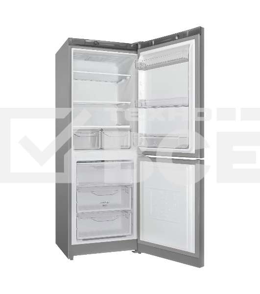 Холодильник Indesit DS 3160 G серый, двухкамерный, 182/87 л., морозилка снизу, капельная система