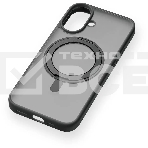 Чехол (клип-кейс) uBear для Apple iPhone 16 Clip 360 with MagSafe черный (CS437BL61RG-I24M), фото5