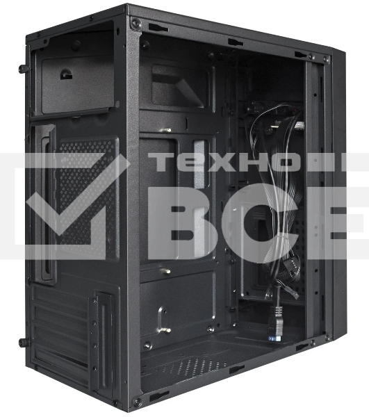 Компьютерный корпус Minitower ExeGate BAA-109U2-AA500 (mATX, БП AA500 с вент. 8см, 2*USB+2*USB 3.0, аудио, черный)