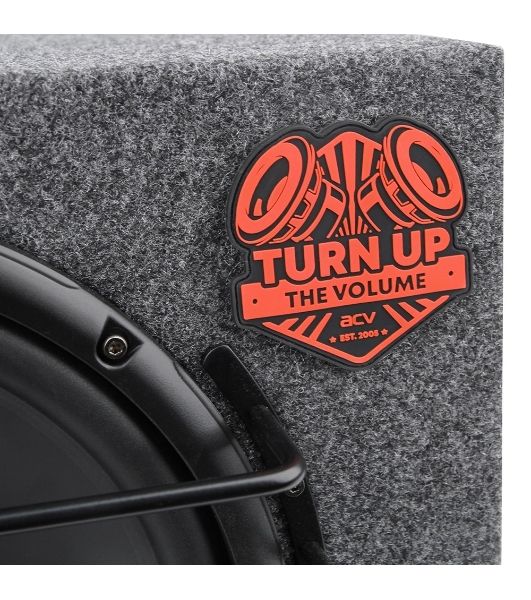 Сабвуфер автомобильный ACV CRAFT F12A 300Вт активный (30см/12')