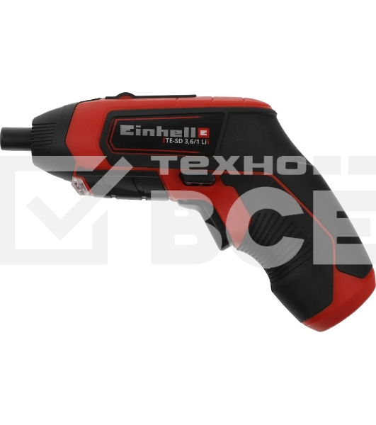 Отвертка акк. Einhell TE-SD 3,6/1 Li (4513501) 3.6В/1.5Ач, 4.5 Нм, хвостовик 6.35, 1/4