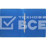 Папка с металлическим пружинным скоросшивателем Silwerhof Eco A4, пластик, 0.5мм, синий, фото4