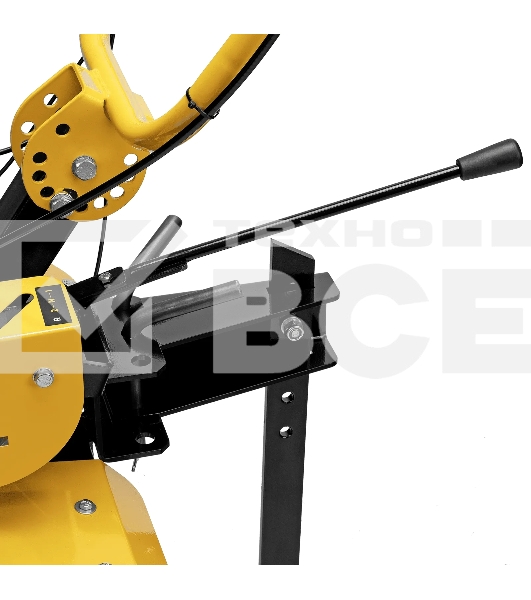 Мотоблок Denzel DPT-170SB, 7 л.с., ремен.сцеп, фрез 3х4, ШОМ, без колес, передачи 2В/1Н