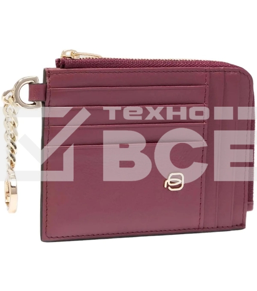 Чехол для кредитных карт Piquadro Lyra PP5910W92R/BO бургунди натур.кожа