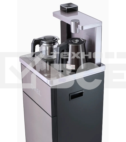 Кулер для воды AEL Teabar LK-AEL-52a, нижняя загрузка, нагрев 100 °С, без охлаждения, розовый/черный