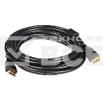 Кабель HDMI 5bites Кабель 5bites APC-014-030 HDMI M / HDMI M V1.4b, высокоскоростной, ethernet+3D, зол.разъемы, ферр.кольца, 3м., фото 1