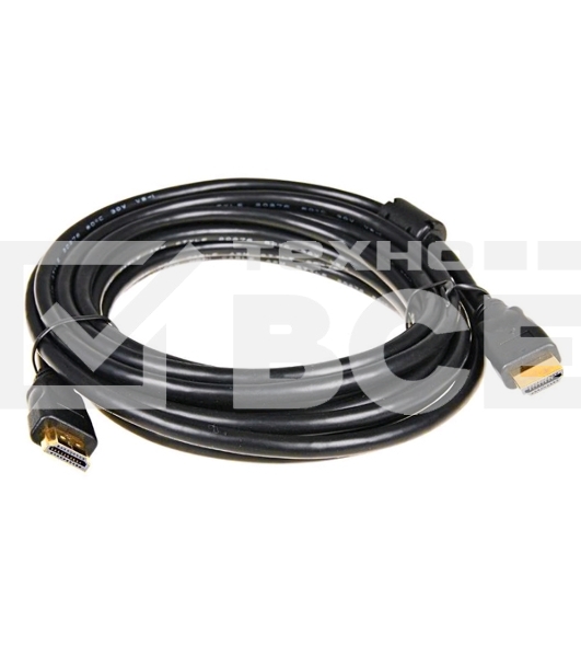 Кабель HDMI 5bites Кабель 5bites APC-014-030 HDMI M / HDMI M V1.4b, высокоскоростной, ethernet+3D, зол.разъемы, ферр.кольца, 3м.